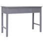 vidaXL Schreibtisch Grau 110×45×76 cm Holz vidaXL Schreibtisch Grau 110×45×76 cm Holz