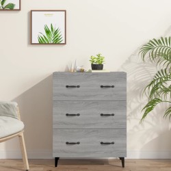 vidaXL Sideboard Grau Sonoma 69,5x34x90 cm Holzwerkstoff