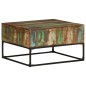 vidaXL Couchtisch 68x68x41 cm Massives Altholz vidaXL Couchtisch 68x68x41 cm Massives Altholz