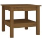 vidaXL Couchtisch Honigbraun 45x45x40 cm Massivholz Kiefer vidaXL Couchtisch Honigbraun 45x45x40 cm Massivholz Kiefer