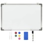 vidaXL Magnetisches Whiteboard Weiß 60 x 40 cm Stahl vidaXL Magnetisches Whiteboard Weiß 60 x 40 cm Stahl