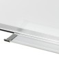 vidaXL Magnetisches Whiteboard Weiß 60 x 40 cm Stahl vidaXL Magnetisches Whiteboard Weiß 60 x 40 cm Stahl