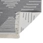 vidaXL Teppich Dunkelgrau 120x180 cm Baumwolle vidaXL Teppich Dunkelgrau 120x180 cm Baumwolle