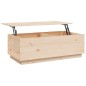 vidaXL Couchtisch 100x50x35 cm Massivholz Kiefer vidaXL Couchtisch 100x50x35 cm Massivholz Kiefer