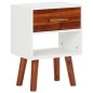 vidaXL Nachttisch Akazienholz Massiv 40x30x57 cm vidaXL Nachttisch Akazienholz Massiv 40x30x57 cm
