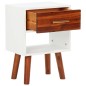 vidaXL Nachttisch Akazienholz Massiv 40x30x57 cm vidaXL Nachttisch Akazienholz Massiv 40x30x57 cm