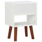 vidaXL Nachttisch Akazienholz Massiv 40x30x57 cm vidaXL Nachttisch Akazienholz Massiv 40x30x57 cm