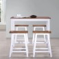 Bartisch- und Hocker-Set 5-tlg. Massivholz Bartisch- und Hocker-Set 5-tlg. Massivholz