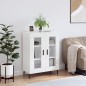 vidaXL Sideboard Hochglanz-Weiß 69,5x34x90 cm Holzwerkstoff vidaXL Sideboard Hochglanz-Weiß 69,5x34x90 cm Holzwerkstoff