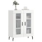 vidaXL Sideboard Hochglanz-Weiß 69,5x34x90 cm Holzwerkstoff vidaXL Sideboard Hochglanz-Weiß 69,5x34x90 cm Holzwerkstoff