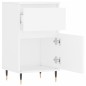 vidaXL Sideboard Weiß 40x35x70 cm Holzwerkstoff vidaXL Sideboard Weiß 40x35x70 cm Holzwerkstoff