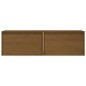 vidaXL Wandschränke 2 Stk. Honigbraun 60x30x35 cm Massivholz Kiefer vidaXL Wandschränke 2 Stk. Honigbraun 60x30x35 cm Massivholz Kiefer