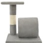 vidaXL Katzen-Kratzbaum Sisal 65 cm Grau vidaXL Katzen-Kratzbaum Sisal 65 cm Grau