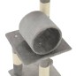 vidaXL Katzen-Kratzbaum Sisal 65 cm Grau vidaXL Katzen-Kratzbaum Sisal 65 cm Grau
