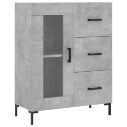 vidaXL Sideboard Betongrau 69,5x34x90 cm Holzwerkstoff