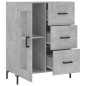 vidaXL Sideboard Betongrau 69,5x34x90 cm Holzwerkstoff vidaXL Sideboard Betongrau 69,5x34x90 cm Holzwerkstoff