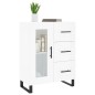 vidaXL Sideboard Hochglanz-Weiß 69,5x34x90 cm Holzwerkstoff vidaXL Sideboard Hochglanz-Weiß 69,5x34x90 cm Holzwerkstoff