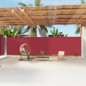 vidaXL Seitenmarkise Ausziehbar Rot 200x1200 cm vidaXL Seitenmarkise Ausziehbar Rot 200x1200 cm