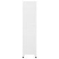 vidaXL Schließfachschrank Weiß 90x45x180 cm Stahl vidaXL Schließfachschrank Weiß 90x45x180 cm Stahl