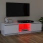 vidaXL TV-Schrank mit LED-Leuchten Weiß 120x30x35,5 cm vidaXL TV-Schrank mit LED-Leuchten Weiß 120x30x35,5 cm