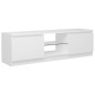 vidaXL TV-Schrank mit LED-Leuchten Weiß 120x30x35,5 cm vidaXL TV-Schrank mit LED-Leuchten Weiß 120x30x35,5 cm