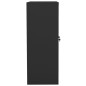 vidaXL Büroschrank Anthrazit 90x40x105 cm Stahl vidaXL Büroschrank Anthrazit 90x40x105 cm Stahl