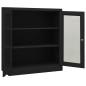 vidaXL Büroschrank Anthrazit 90x40x105 cm Stahl vidaXL Büroschrank Anthrazit 90x40x105 cm Stahl