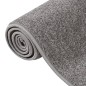 vidaXL Teppich Kurzflor 120x170 cm Grau vidaXL Teppich Kurzflor 120x170 cm Grau