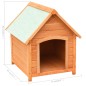 vidaXL Hundehütte Kiefernholz & Tannenholz Massiv 72x85x82 cm vidaXL Hundehütte Kiefernholz & Tannenholz Massiv 72x85x82 cm