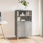vidaXL Highboard Betongrau 60x36x110 cm Holzwerkstoff vidaXL Highboard Betongrau 60x36x110 cm Holzwerkstoff