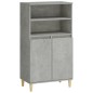 vidaXL Highboard Betongrau 60x36x110 cm Holzwerkstoff vidaXL Highboard Betongrau 60x36x110 cm Holzwerkstoff