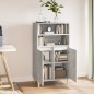 vidaXL Highboard Betongrau 60x36x110 cm Holzwerkstoff vidaXL Highboard Betongrau 60x36x110 cm Holzwerkstoff