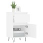 vidaXL Sideboard Weiß 40x35x70 cm Holzwerkstoff vidaXL Sideboard Weiß 40x35x70 cm Holzwerkstoff