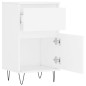 vidaXL Sideboard Weiß 40x35x70 cm Holzwerkstoff vidaXL Sideboard Weiß 40x35x70 cm Holzwerkstoff