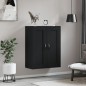 vidaXL Wandschrank Schwarz 69,5x34x90 cm Holzwerkstoff vidaXL Wandschrank Schwarz 69,5x34x90 cm Holzwerkstoff