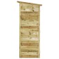 vidaXL Garten-Geräteschuppen Kiefernholz Imprägniert 182x76x175 cm vidaXL Garten-Geräteschuppen Kiefernholz Imprägniert 182x76x175 cm