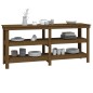 vidaXL Werkbank Honigbraun 181x50x80 cm Massivholz Kiefer vidaXL Werkbank Honigbraun 181x50x80 cm Massivholz Kiefer