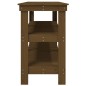 vidaXL Werkbank Honigbraun 181x50x80 cm Massivholz Kiefer vidaXL Werkbank Honigbraun 181x50x80 cm Massivholz Kiefer