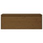 vidaXL Wandschrank Honigbraun 100x30x35 cm Massivholz Kiefer vidaXL Wandschrank Honigbraun 100x30x35 cm Massivholz Kiefer