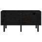 vidaXL Hochbeet Schwarz 121x50x57 cm Massivholz Kiefer vidaXL Hochbeet Schwarz 121x50x57 cm Massivholz Kiefer