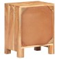 vidaXL Nachttisch 40x30x50 cm Akazie Massivholz vidaXL Nachttisch 40x30x50 cm Akazie Massivholz