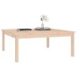 vidaXL Couchtisch 100x100x40 cm Massivholz Kiefer vidaXL Couchtisch 100x100x40 cm Massivholz Kiefer