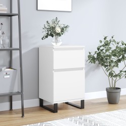 vidaXL Sideboard Weiß 40x35x70 cm Holzwerkstoff