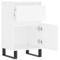 vidaXL Sideboard Weiß 40x35x70 cm Holzwerkstoff vidaXL Sideboard Weiß 40x35x70 cm Holzwerkstoff