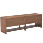 vidaXL TV-Schrank mit 4 Schubladen 120 x 30 x 40 cm Massivholz Tanne vidaXL TV-Schrank mit 4 Schubladen 120 x 30 x 40 cm Massivholz Tanne