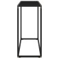 vidaXL Konsolentisch Schwarz 80x35x75 cm Hartglas vidaXL Konsolentisch Schwarz 80x35x75 cm Hartglas
