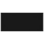 vidaXL Konsolentisch Schwarz 80x35x75 cm Hartglas vidaXL Konsolentisch Schwarz 80x35x75 cm Hartglas