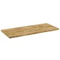 vidaXL Tischplatte Eichenholz Massiv Rechteckig 44 mm 120 x 60 cm vidaXL Tischplatte Eichenholz Massiv Rechteckig 44 mm 120 x 60 cm