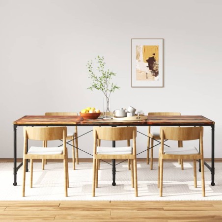 vidaXL Esszimmertisch Altholz Massiv 240 cm          