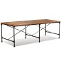 vidaXL Esszimmertisch Altholz Massiv 240 cm vidaXL Esszimmertisch Altholz Massiv 240 cm